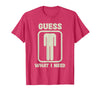 Humor Head Halloween Party Fun Guess What I Need Head Graphic T-Shirt - Red Heather