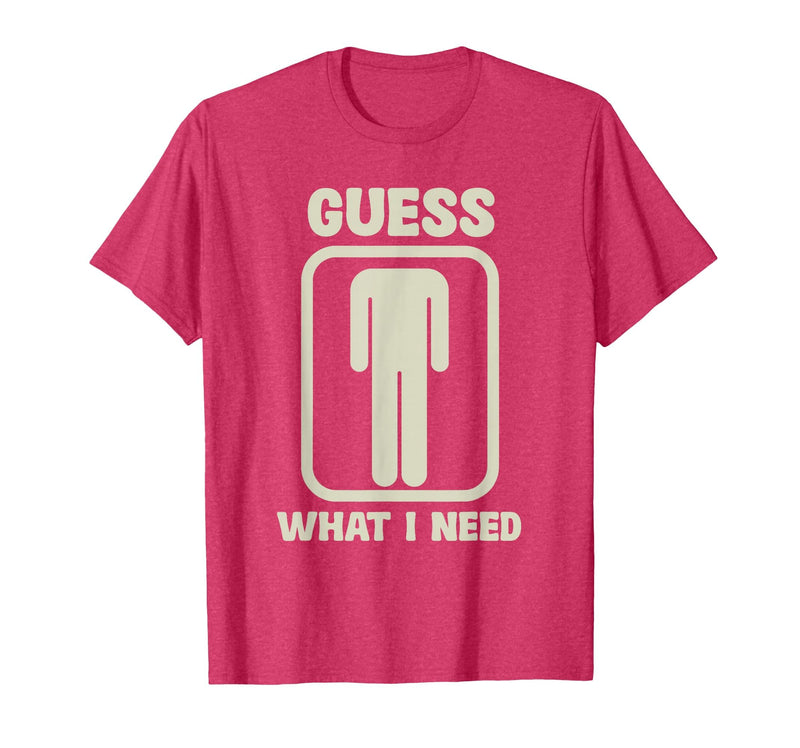 Humor Head Halloween Party Fun Guess What I Need Head Graphic T-Shirt - Red Heather