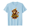 Mademark Sober Monkey Wild Life Sobriety Design T-Shirt - Men - Baby Blue