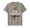 Matching Witch Halloween Costumes by Foxio Im the Gigi Witch Halloween Matching Group Costume T-Shirt - Slate Grey