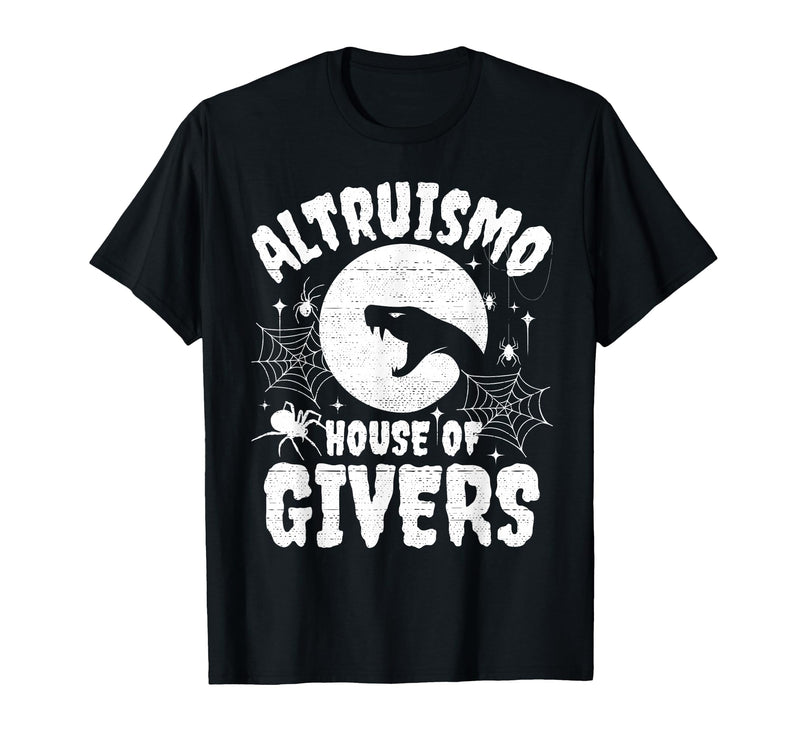 House of Givers Halloween Party Halloween Costume Altruismo House of Givers T-Shirt - Black