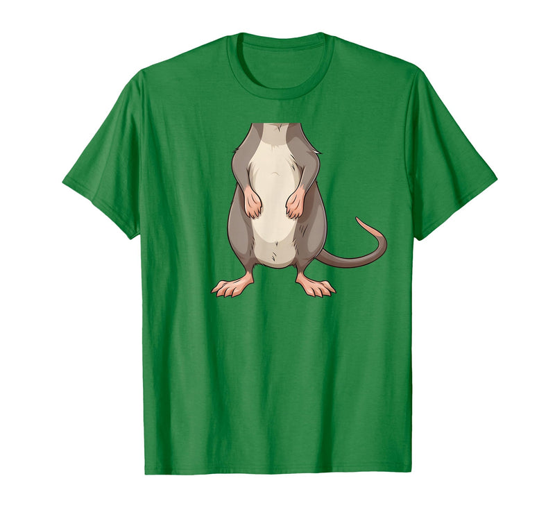 Mouse Headless Halloween Clothing Co. Funny Mouse Headless Rat Body Last Minute Halloween T-Shirt - Kelly Green