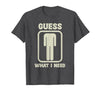 Humor Head Halloween Party Fun Guess What I Need Head Graphic T-Shirt - Dark Heather Grey