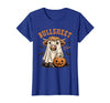 Bullsheet Highland Cow Ghost Halloween Tees Moo... I Mean Boo Bullsheet Highland Cow Ghost Halloween T-Shirt - Royal Blue