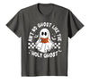 Funny Ain't No Ghost Like The Holy Ghost Christian Halloween T-Shirt - Asphalt Grey