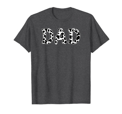 Cow Dad Birthday Family Matching Girl Boy Farm Birthday T-Shirt