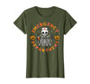 Halloween Nurse Shirts For Women Scrub Costumes Emergency Department Funny Halloween ER Nurse Women Men T-Shirt - Olive Green