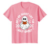 Funny Ain't No Ghost Like The Holy Ghost Christian Halloween T-Shirt - Pink