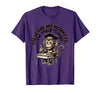 Mademark These Are My Monkeys I'm Their Teacher Circus Design T-Shirt - Men - Purple
