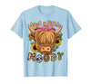 Scottish Highland Cow Lover And Owner Co. Highland Cow Scottish Highland Cow T-Shirt - Baby Blue