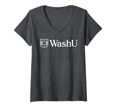 WashU Shield Crest V-Neck T-Shirt