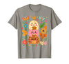 Mexican Spanish Latina Halloween Season Mexican Boo Pan Dulce Spooky Season Halloween Pantasmas T-Shirt - Slate Grey
