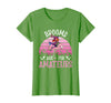 Brooms Are For Amateurs – Halloween Witch Gift Brooms are for Amateurs – Spooky Halloween Flamingo T-Shirt - Grass Green