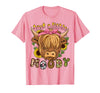 Scottish Highland Cow Lover And Owner Co. Highland Cow Scottish Highland Cow T-Shirt - Pink
