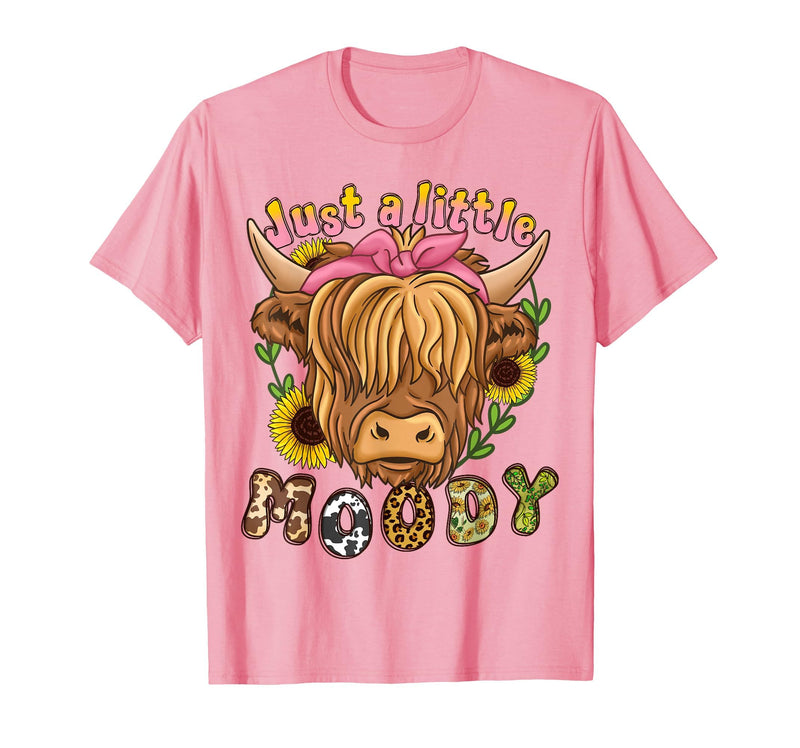 Scottish Highland Cow Lover And Owner Co. Highland Cow Scottish Highland Cow T-Shirt - Pink