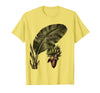 Mademark Just Here for Bananas Funny Monkey Design T-Shirt - Men - Lemon Yellow