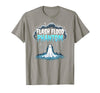 Mademark Halloween Weather Flash Flood Phantom Spooky Storm T-Shirt - Slate Grey