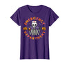 Halloween Nurse Shirts For Women Scrub Costumes Emergency Department Funny Halloween ER Nurse Women Men T-Shirt - Purple