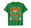 Trump Halloween Gifts I was Going to Be A Trump Voter for Halloween T-Shirt - Kelly Green