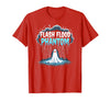 Mademark Halloween Weather Flash Flood Phantom Spooky Storm T-Shirt - Red