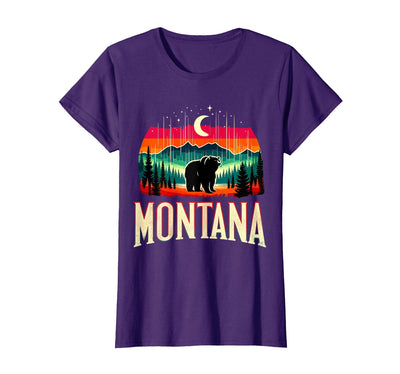 Montana Grizzly Bear Mountain T-Shirt