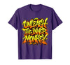 Mademark Unleash the Inner Monkey Fun Primate Design T-Shirt - Men - Purple