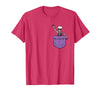 Halloween Shirts Skeleton Costume Men Women Kids Skeleton Pocket Halloween Costume Funny Skull Character T-Shirt - Red