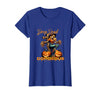 Evil Hot Wife Girlfriend Fiance Halloween Gift Tee Drop Dead Gorgeous Retro Vintage Pin-Up Scarecrow Halloween T-Shirt -