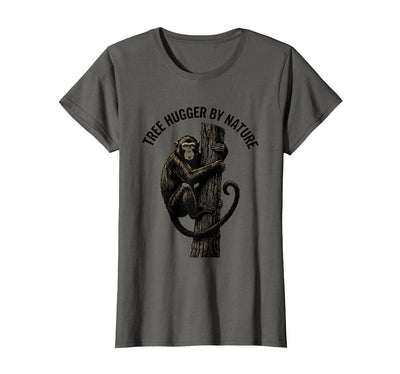Tree Hugger By Nature Monkey T-Shirt