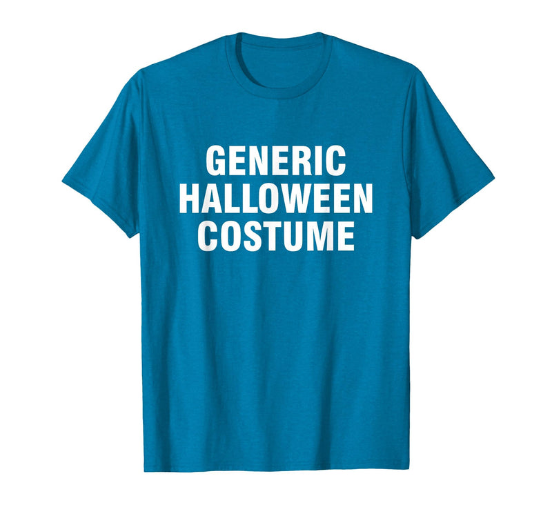 Generic Halloween Costume T-Shirt - Sapphire Blue