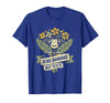 Mademark Send Bananas Not Texts Funny Monkey Design T-Shirt - Royal Blue