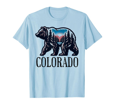 Colorado Mountain Bear Silhouette T-Shirt