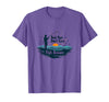 Mademark Boat Hair Don't Care Fish Beware Fishing Apparel T-Shirt - Purple Heather