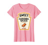 Halloween Shirts For Women Men Kids Boys Girls Halloween Caramel Sauce Funny Food Costume Women Men Kids T-Shirt - Pink