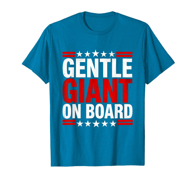 Mademark Gentle Giant On Board Elephant Design T-Shirt - Men - Sapphire Blue