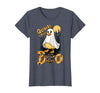 Duck Halloween Gifts Co. Quack I Mean Boo Duck Trick or Treat Spooky Halloween Party T-Shirt - Heather Blue