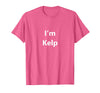 EPQCJ3o Designz Funny Kelp Halloween Costume Seaweed Pretend Minute Idea T-Shirt - Pink Heather