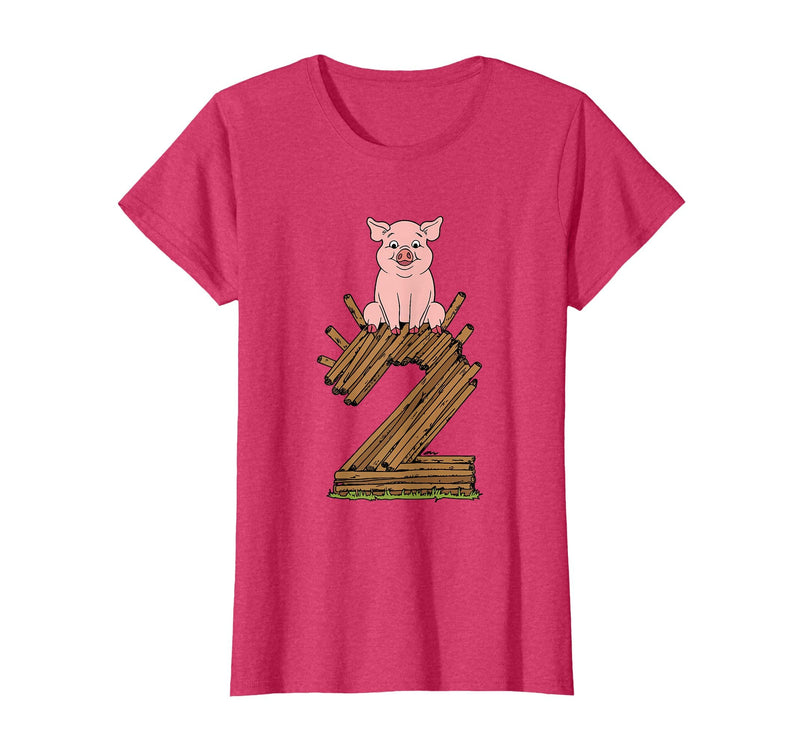 Three Little Pigs Halloween Costume Three Little Pigs Pig 2 Easy Costume Kids Men Women T-Shirt - Red Heather
