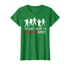 Zombie Dance Costume Halloween Party Tee Funny Zombie Halloween Shirt I’m Just Here to Thriller Dance T-Shirt - Kelly Green