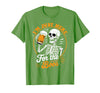 Boos Halloween Costume Cute skeleton I'm Just Here for The Boos Halloween Costume Skeleton Cute T-Shirt - Grass Green