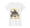 Mademark My Broom Broke So I Drove Funny Halloween Design T-Shirt - White