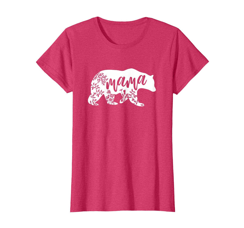 Mama Bear Clothing Co Mama Bear T-Shirt for Women T-Shirt - Red Heather