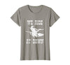 Halloween Witch Broomstick Costume Shop We Ride At Dawn Spooky Witch Broomstick Halloween Costume T-Shirt - Slate Grey