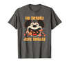Disney Mickey Mouse Halloween Candy No Tricks Just Treats T-Shirt - Asphalt Grey