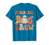 Funny Pediatric shirts for work Pediatric Nurse Shirt Halloween Pediatric Boo Crew T-Shirt - Sapphire Blue