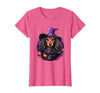 Dachshund Lovers Halloween Costume Cute Witch Funny Dachshund Halloween Costume Dog Lover T-Shirt - Pink Heather