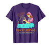 All Seeing Funny Halloween Paw Readings Unisex for Men, Women T-Shirt - Purple