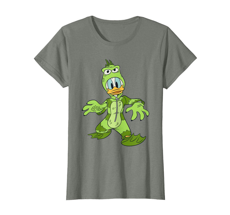 Disney Donald Duck Monster Halloween Costume T-Shirt - Olive Heather