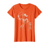 Cowgirl Western Rodeo Rodeo Cowgirl Western Horse T-Shirt - Orange