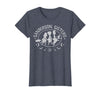 Disney Hocus Pocus Sanderson Sisters Silhouette Logo T-Shirt - Heather Blue
